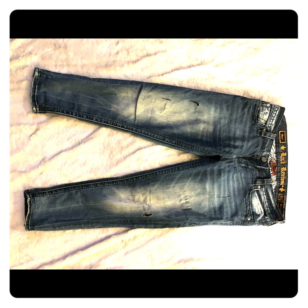 Rock Revival Moon Ankle Skinny Jeans